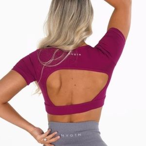 Open back Tee